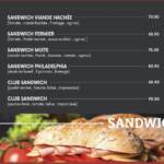 Menu 6ÈME CAFE Marrakech June 2023 220200